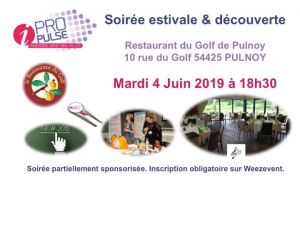 Soirée estivale et découverte au golf de Pulnoy