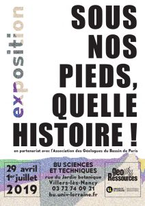 Sous nos pieds quelle histoire !