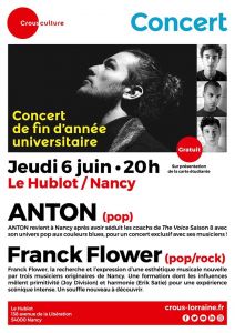 Concert de fin d'année au Hublot