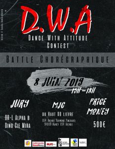 D.W.A Dance With Attitude contest