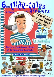 6ème vide-cales et greniers de l'association "la passerelle"