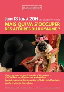 Mais Qui va s'occuper des Affaires du Royaume ?