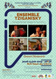 Concert Tziganisky - « Cultures en voyage - Le Plateau en Fête »