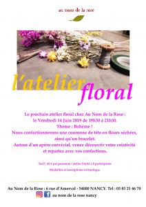 Atelier floral 