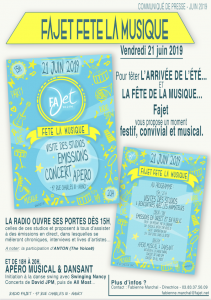 Fajet fête la musique