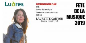Laurette CANYON sera présente dans le cadre de la fête de la musique à Ludres