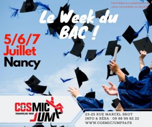 Week end du bac au cosmic jump