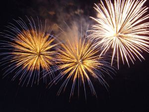 14 juillet dans le parc du chateau Madame de Graffigny