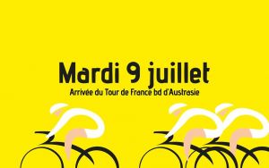 Arrivée du tour de France