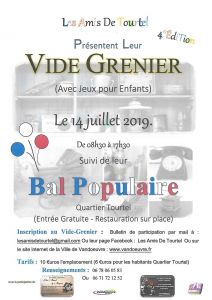 Vide grenier du u14 juillet