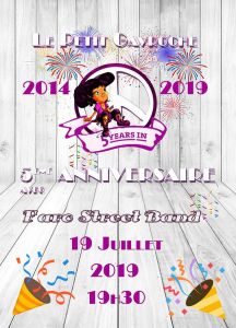 Anniversaire concert des 5 ans du petit Gavroche