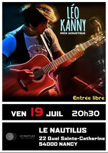 Léo Kanny en concert au Nautilus