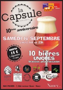 La capsule fête ses 10 ans