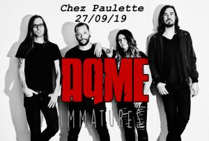 Tournée d'adieux ! La seule occasion de voir le groupe dans la région !!