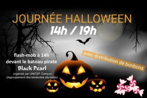 Journée Halloween avec distribution de bonbons