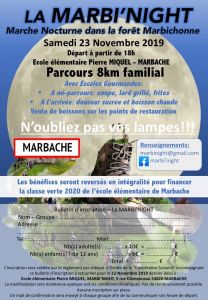 Marbi'night, marche nocturne à Marbache