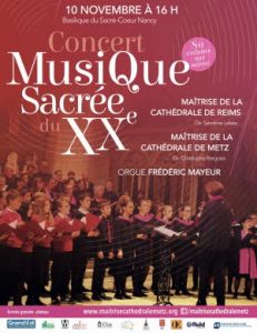 concert de musique vocale du xxeme siecle