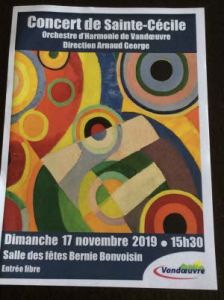 Concert de l'Orchestre d'Harmonie de Vandœuvre-lès-Nancy