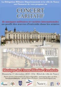 Concert au profit des œuvres d'entraide dans les armées
