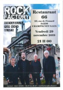 Rock factory en concert