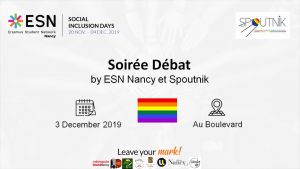 soirée débat autour de la culture LGBTI et queer