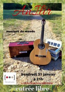Une guitare, un accordéon, parfois un harmonium et 2 voi : AnIlir