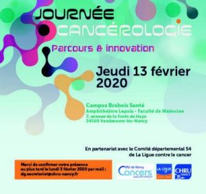 Journée 2020 de cancérologie