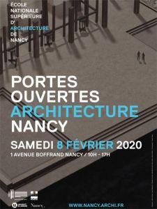 Affiches portes ouvertes Architecture Nancy