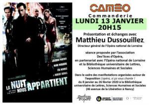 La nuit nous appartient