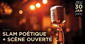 Soirée Slam et poésie aux trois petits points