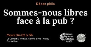 Débat philo : Sommes-nous libres face à la pub ?