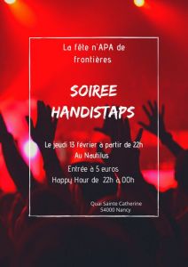 Soirée Handistaps