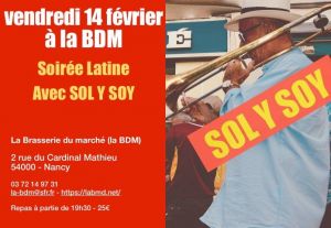 Soirée latine à la BDM