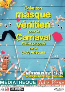 Atelier création de masques