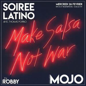La Salsa est de Retour au Mojo le Mercredi 26 Février