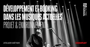 Développement et booking dans les musiques actuelles