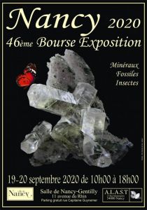 46ème bourse de minéraux, fossiles, bijoux, gemmes et insectes. 