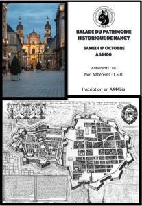 Balade du patrimoine historique de Nancy