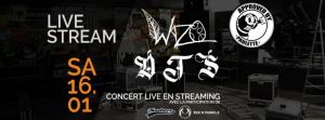 Premier concert en Livestream Chez Paulette