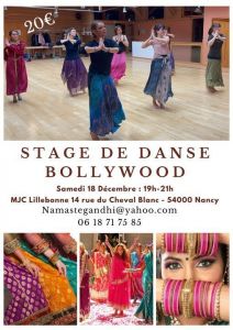 Stage de danse Bollywood