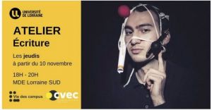 ATELIER ÉCRITURE - "QU'EST-CE QUE ÇA CHANGE ?"