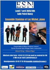 Ensemble stanislas et Luc MICHEL (piano)