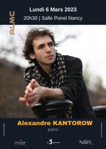 Alexandre Kantorow, récital de piano