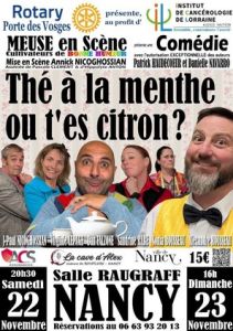 théâtre solidaire : Thé à la menthe ou thé citron?