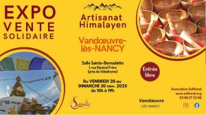 Exposition-Vente Solidaire : Artisanat Himalayen à Vandœuvre-lès-Nancy !