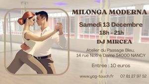 MILONGA MODERNA de L’Atelier du Passage Bleu
