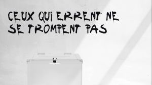 Ceux qui errent ne se trompent pas