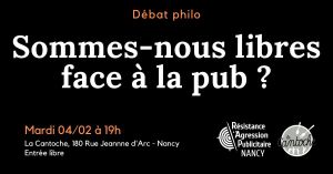 Débat philo : Sommes-nous libres face à la pub ?