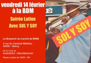 Soirée latine à la BDM