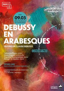 Debussy en Arabesque